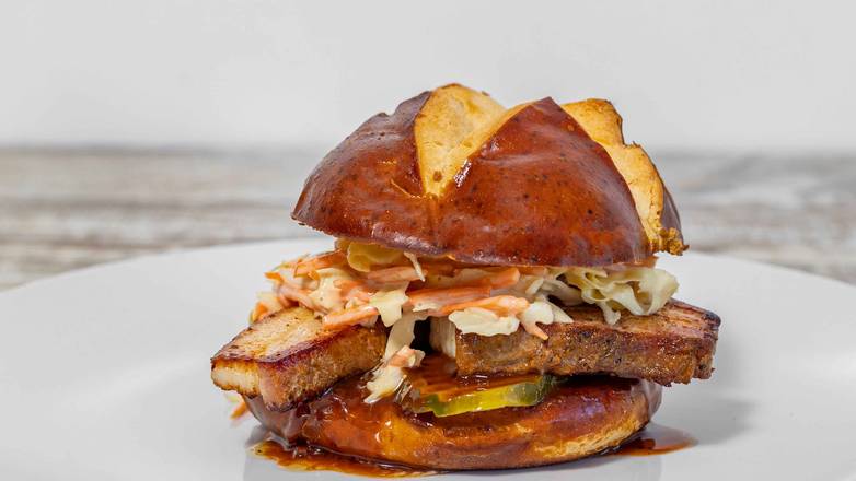 BBQ Pork Belly Sandwich