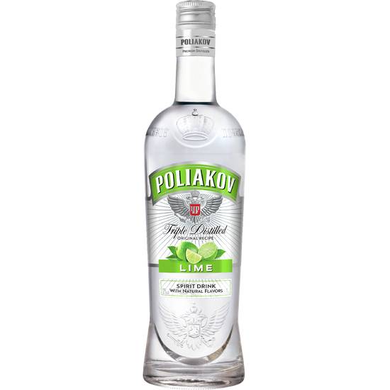 Poliakov - Vodka (700 ml) (citron vert)