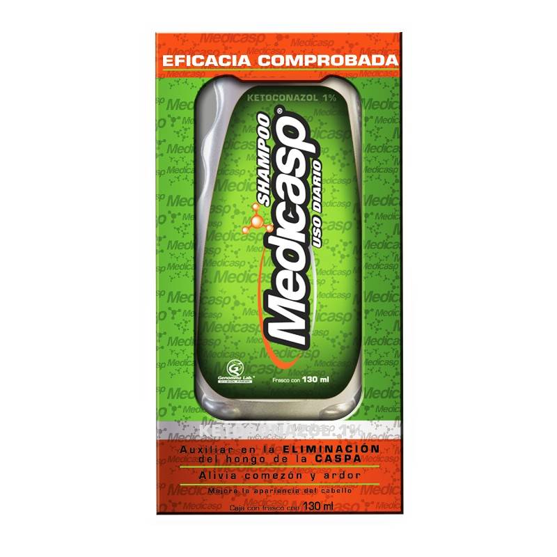 Medicasp shampoo anticaspa (botella 130 ml)