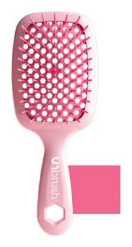 UNbrush Detangler Hair Brush, Peony Light Pink