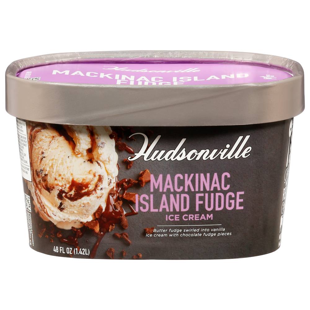 Hudsonville Mackinac Island Fudge Ice Cream