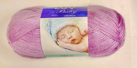 Baby Luv Lilac Yarn 120g