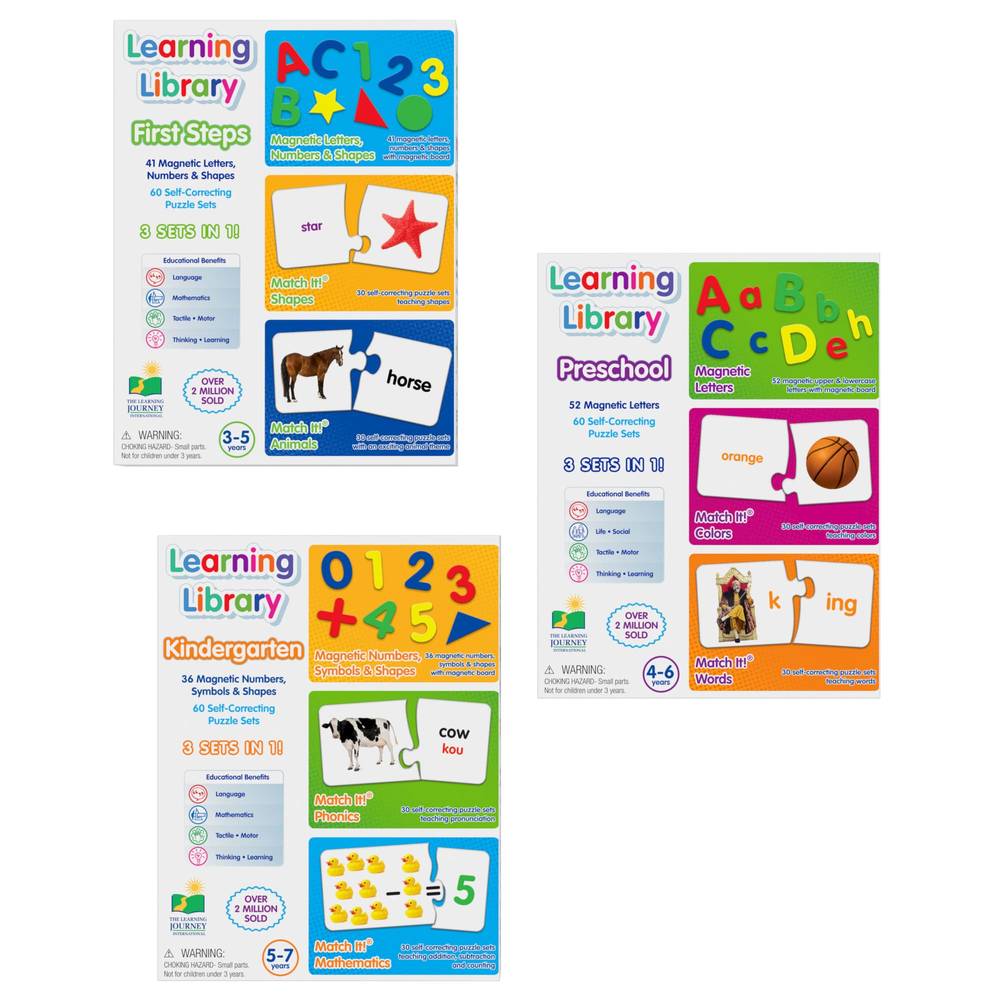 Learning Library Activity Sets, Assorted Titles