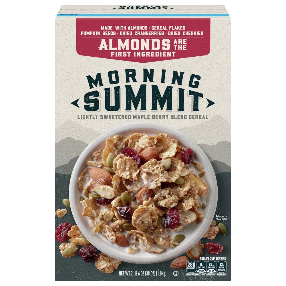 Morning Summit Maple Berry Blend Cereal With Almonds (2.38 lbs)