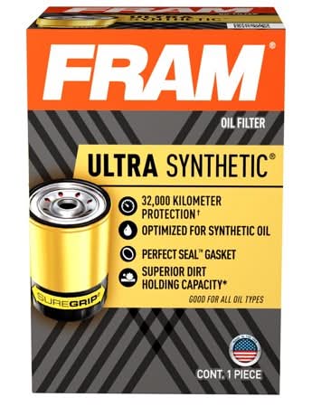 FRAM Xg4967 Ultra Synthetic Spin-On Oil Filter With Sure Grip