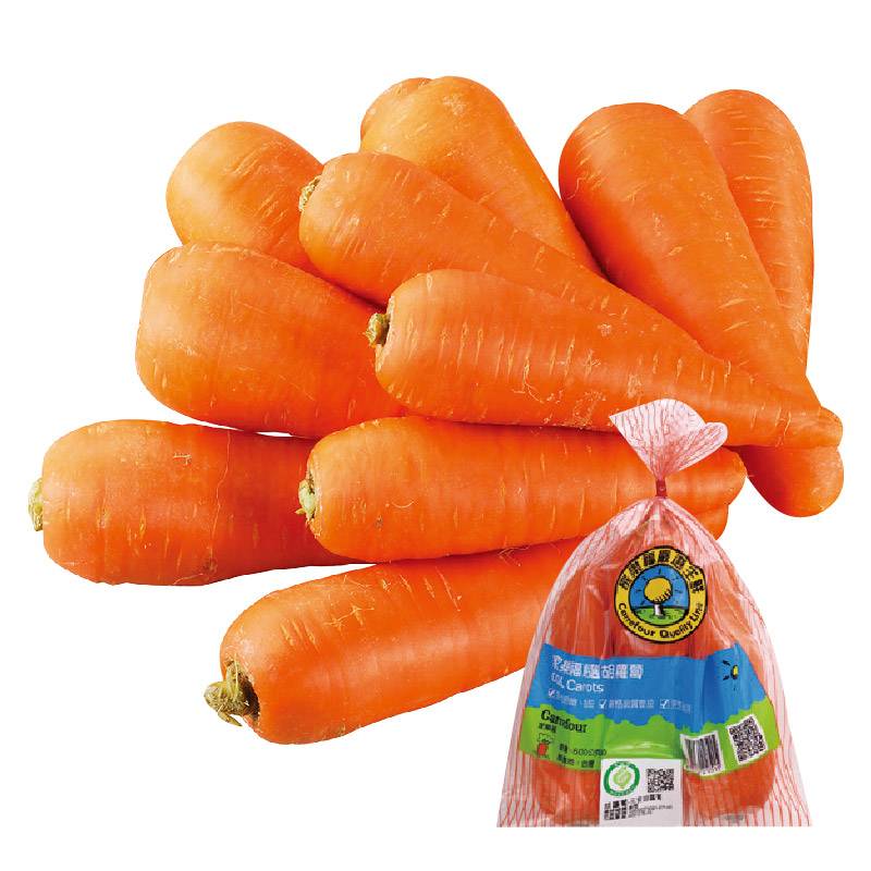 家樂福嚴選紅蘿蔔600g <1Bag袋 x 1 x 1Bag袋>