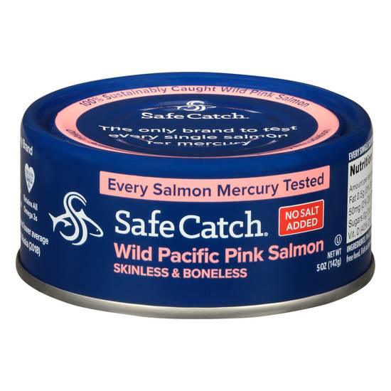 Safe Catch Skinless & Boneless Wild Pacific Pink Salmon
