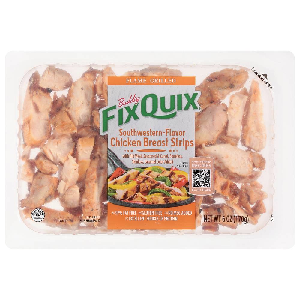 Buddig Chicken Breast Strips (6 oz)