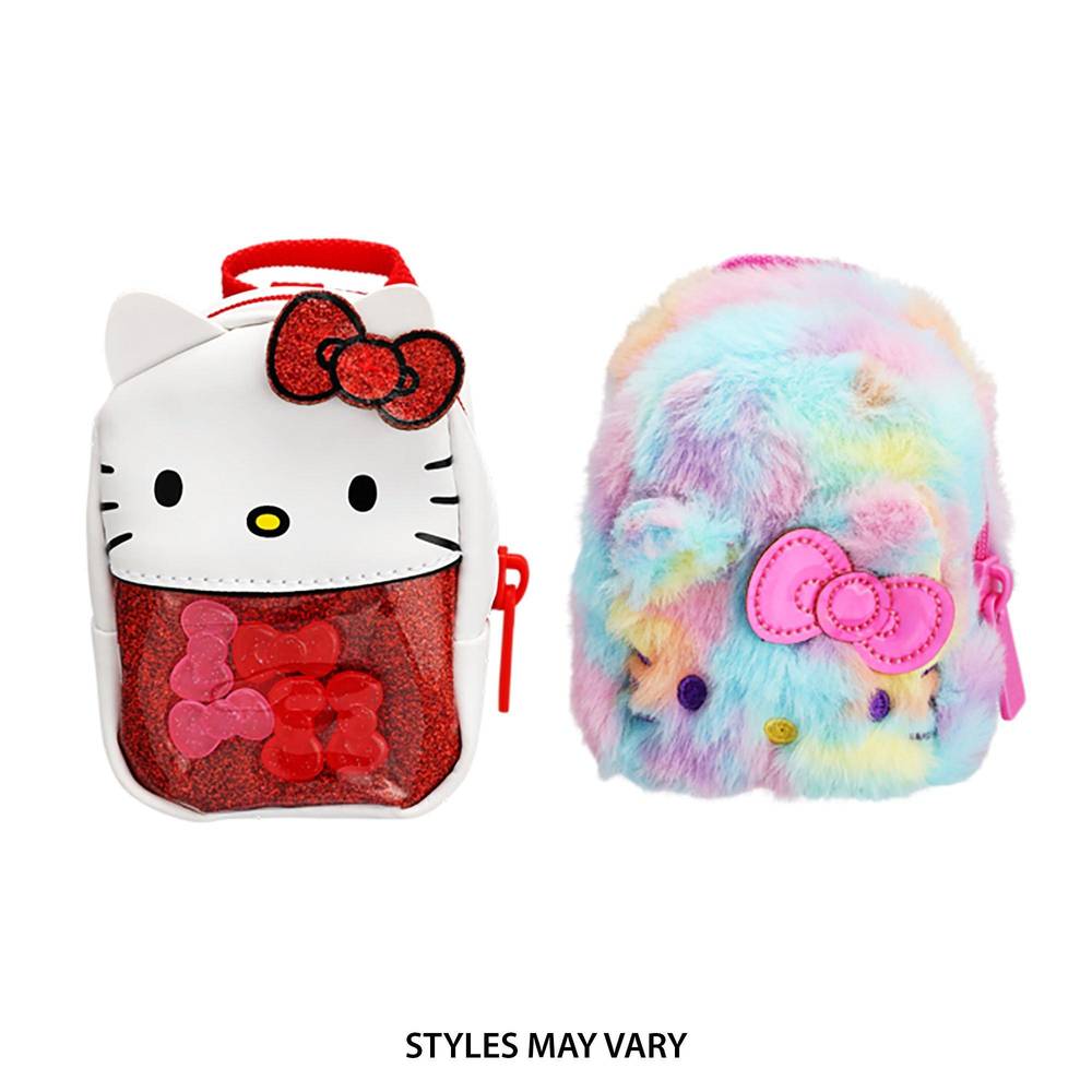 hello kitty mini backpack real littles Collectible Sanrio Each adorable little Backpack has the coolest materials and finishes Real Littles Sanrio Backpack (Sold