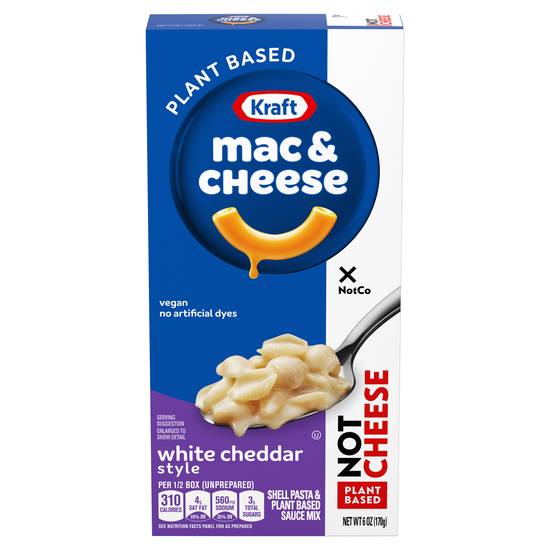 Kraft Notco Plant Based White Cheddar Mac & Cheese
