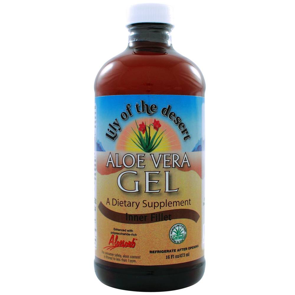 Aloe Vera Gel - Inner Fillet (16 Fluid Ounces)
