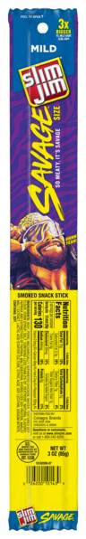 Slim Jim Mild Smoked Snack Stick 3oz