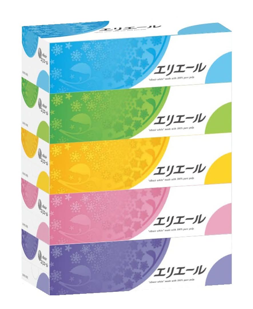 エリエール ティッシュー (x 5)
