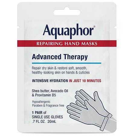 Aquaphor Repairing Hand Masks (7 fl oz)