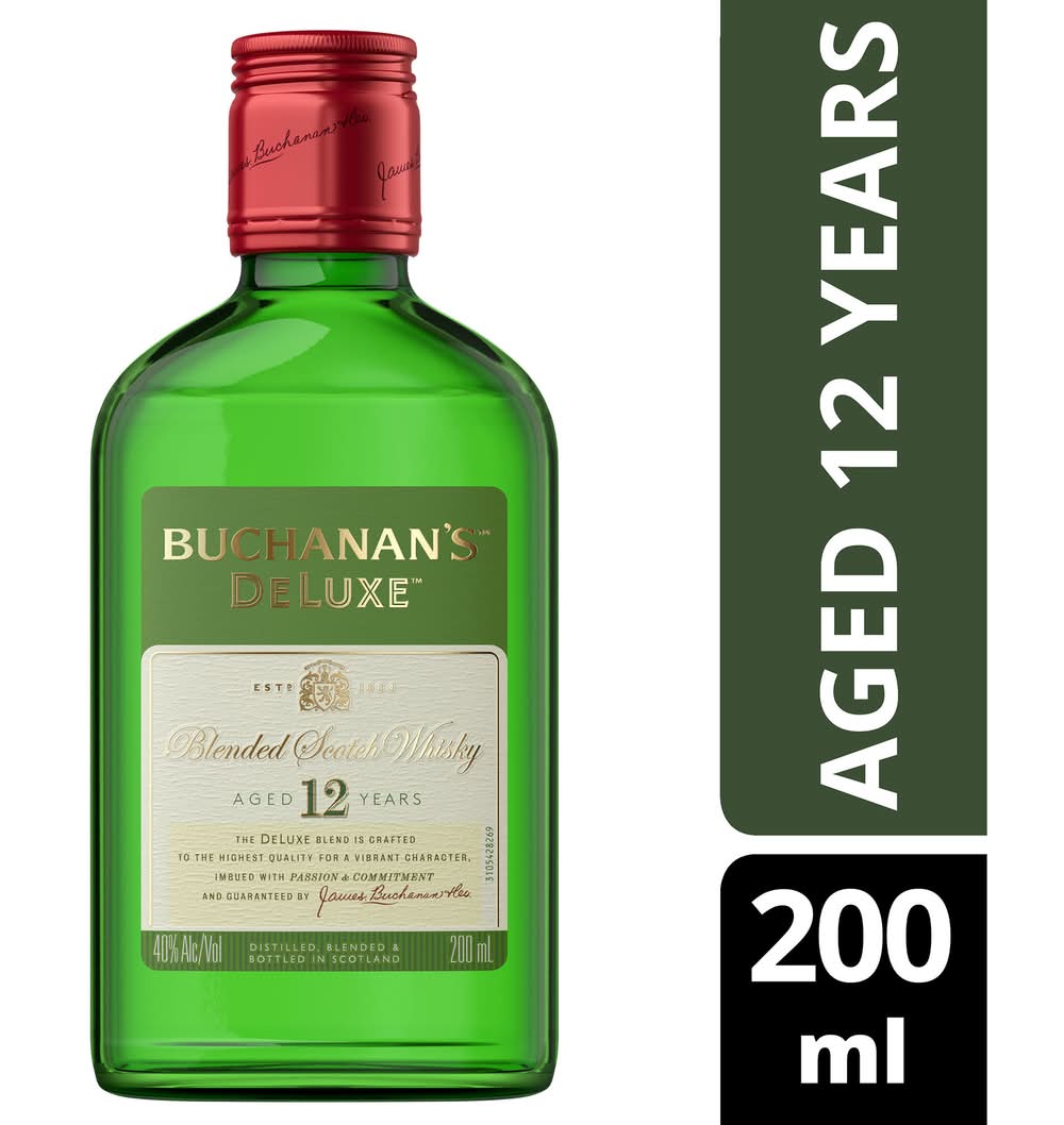 Buchanan's Deluxe Blended Scotch Whisky (200 ml) | Postmates