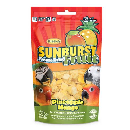 Higgins Sunburst Pineapple Mango Freeze Dried Fruit