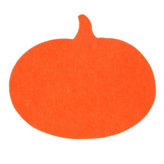 Thanksgiving Pumpkin Felt Shapes, 15Ct. By Creatology