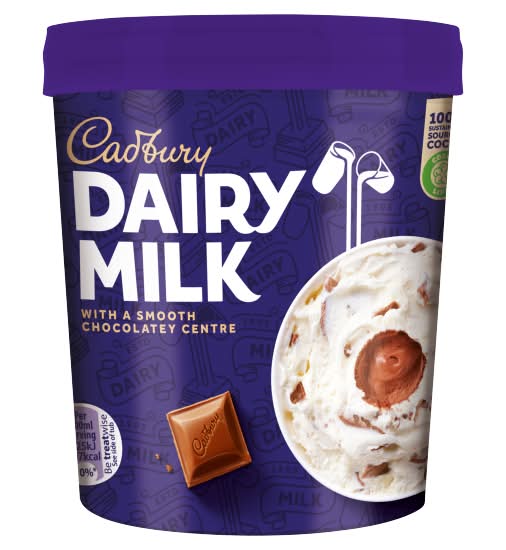 Cadbury Dairy Milk Chocolate, Ice Cream (425ml)