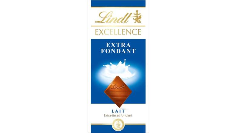 Lindt Chocolat au lait extra fin et fondant La tablette de 100g