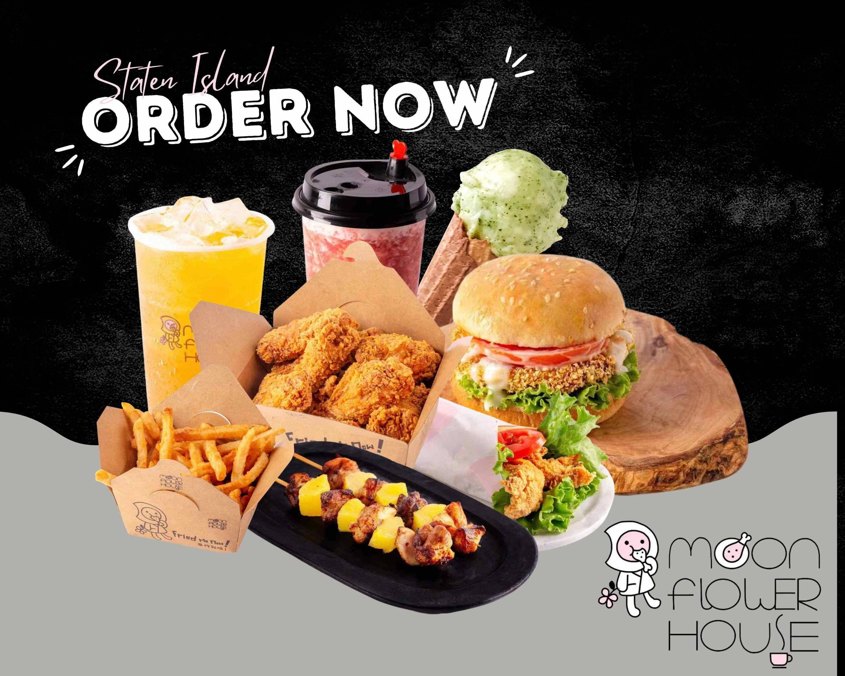 Order Moon & Flower House (Staten Island) Menu Delivery in New Moonflower Cottage