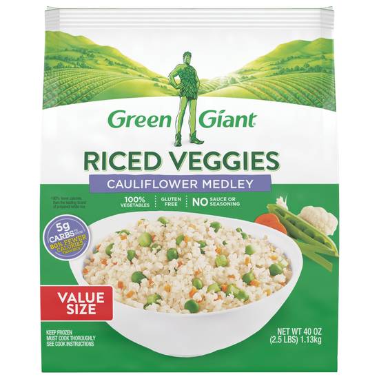 Green Giant Riced Veggies Cauliflower Medley
