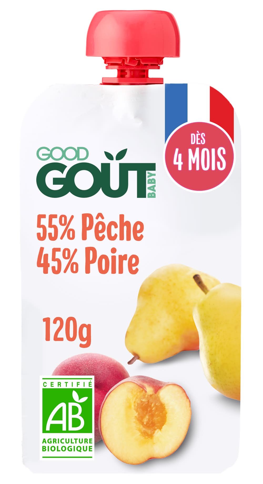 Good Goût - Pêche poire bio (120g)