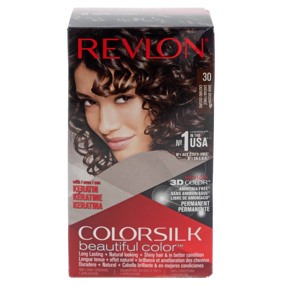 Revlon Colorsilk Hair Color Dark Brown 30 (100 ml)