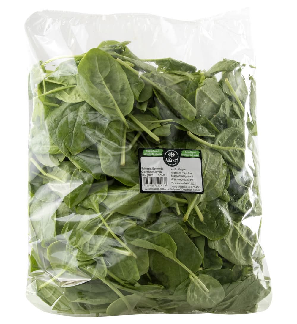 Carrefour Épinards 450 g