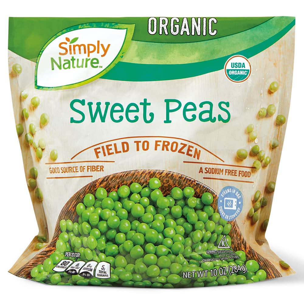 Simply Nature Organic Sweet Peas (10 oz)