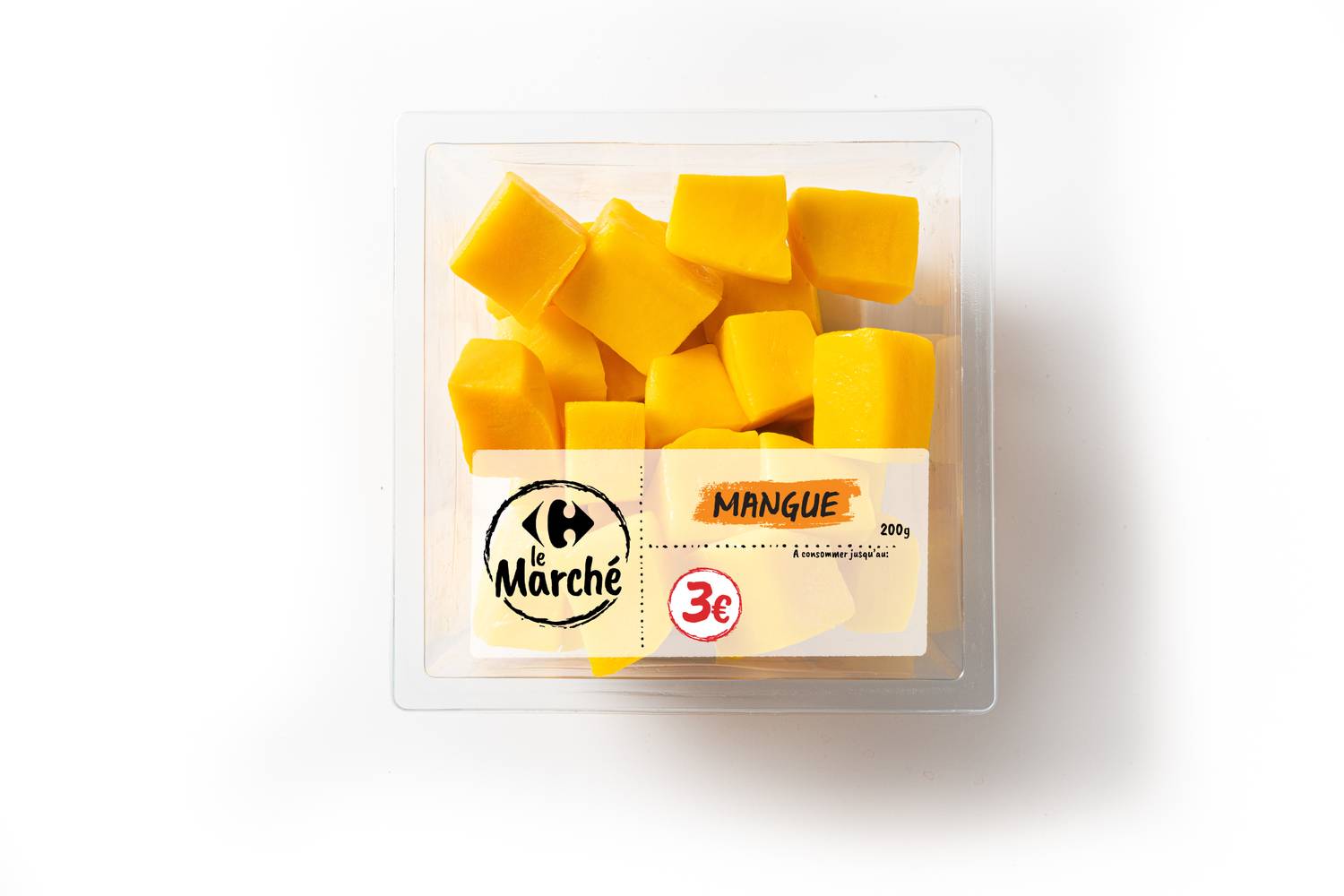 Carrefour le Marché - Dés de mangue