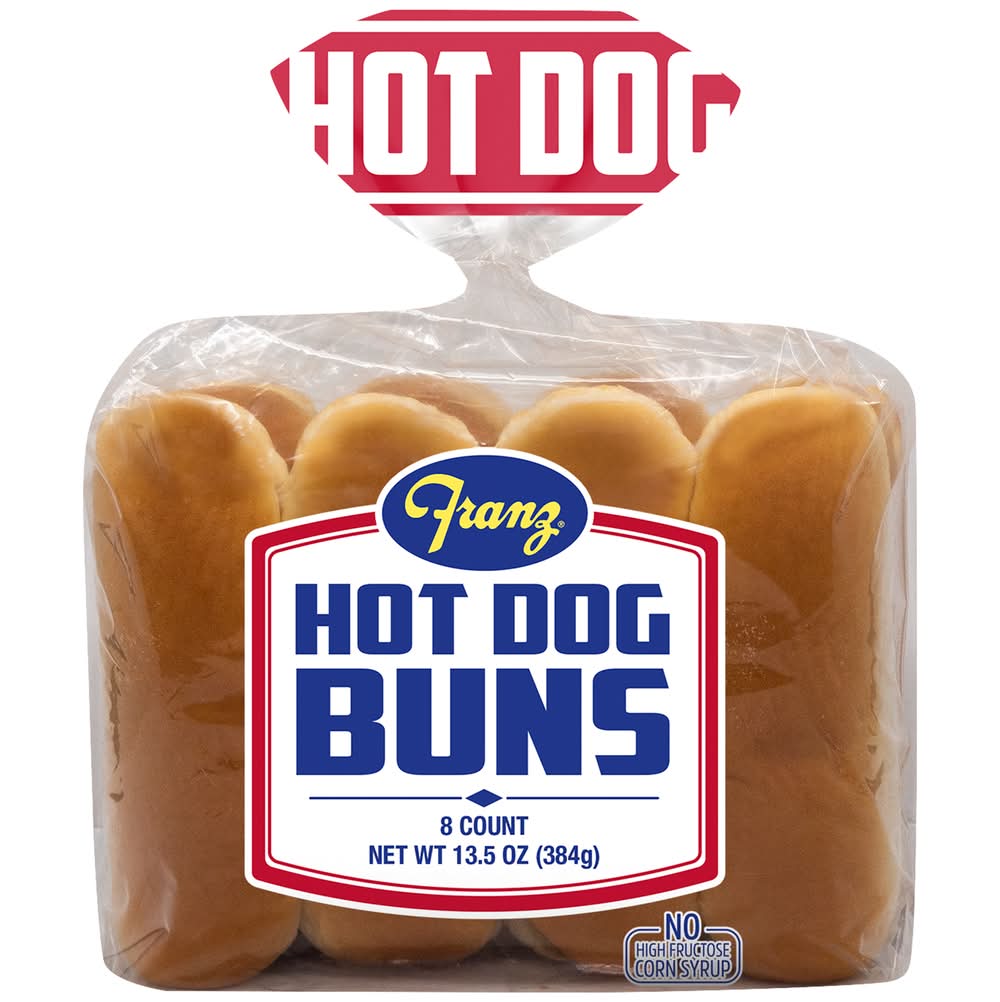 Franz Hot Dog Buns (13.5 oz, 8 ct)