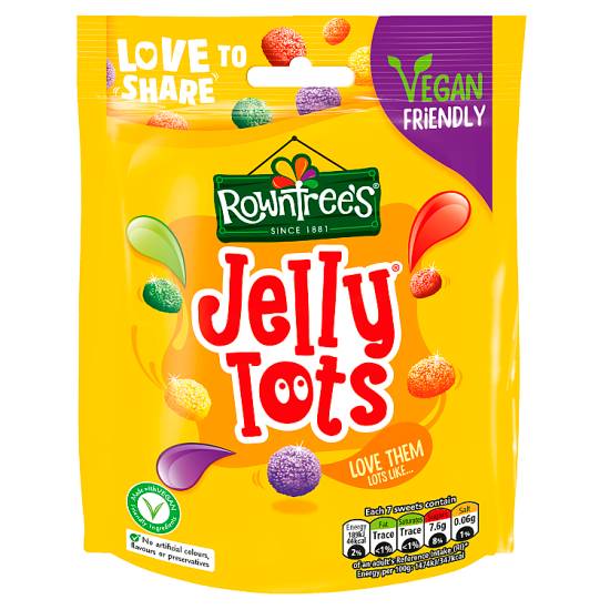 Rowntrees Jelly Tots Sharing Bag 150g