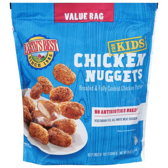 Earth's Best Baked Chicken Nuggets For Kids