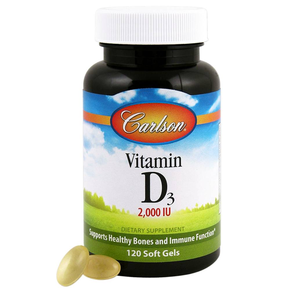 Vitamin D 2000 Iu - (120 Softgels)