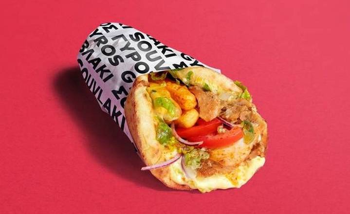 Regular Chicken Gyros Wrap