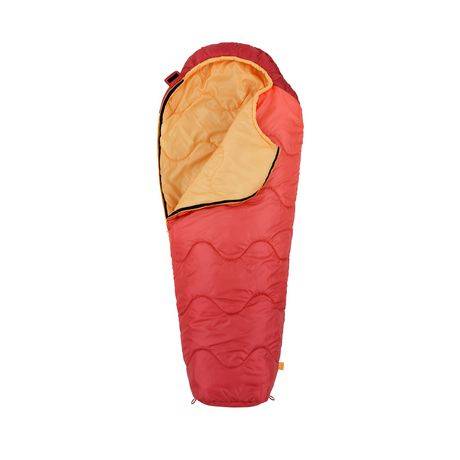 Firefly! Youth Mummy Sleeping Bag, Red-Orange