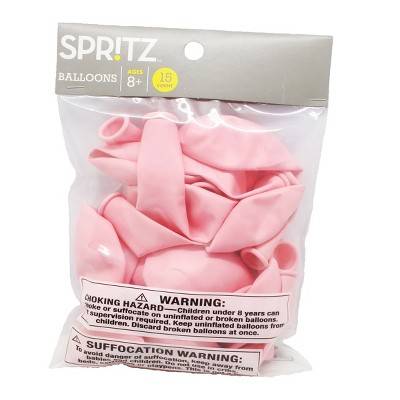 Spritz Uninflated Balloons (15 ct) (light pink )