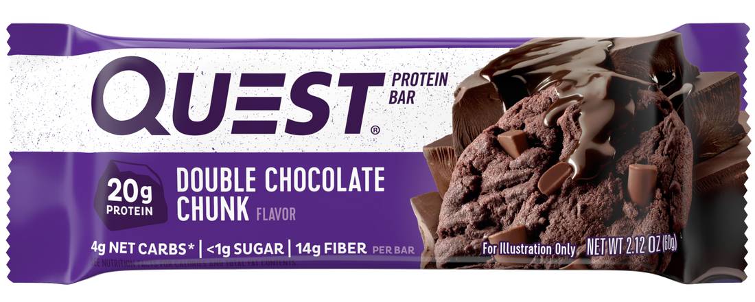 Quest Nutrition Protein Bar, Double Chocolate Chunk, 2.12 oz