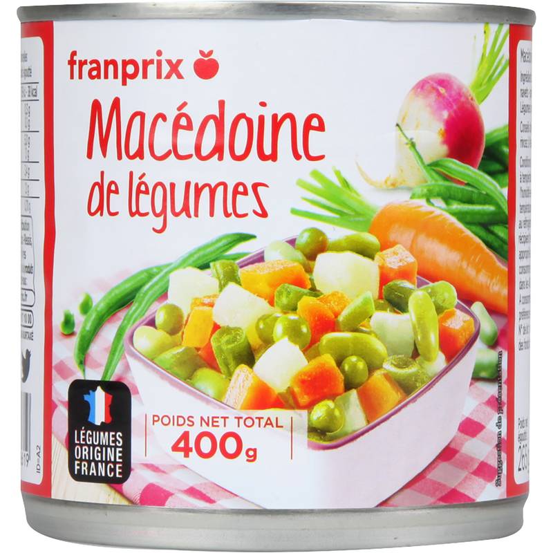 Franprix - Macédoine de légumes