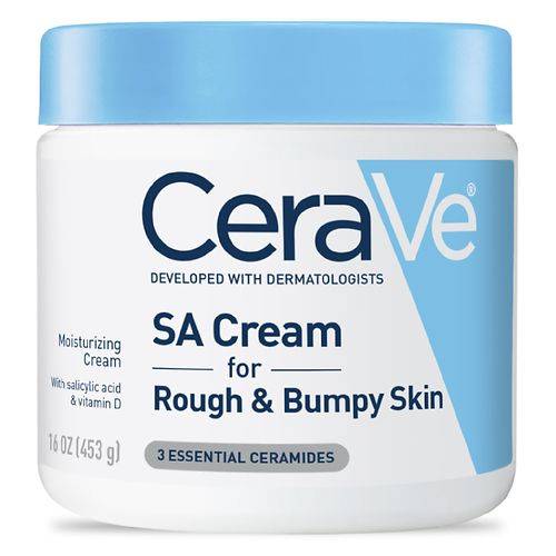 CeraVe Renewing Salicylic Acid Body Cream for Rough and Bumpy Skin, Fragrance-Free - 16.0 OZ
