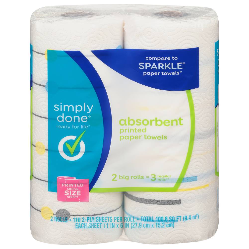 Simply Done Paper Towels (2ct)