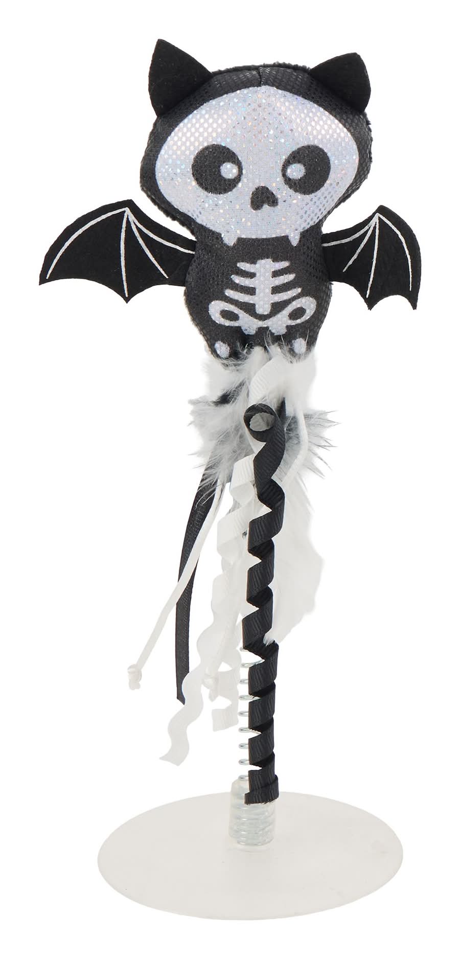 Thrills & Chills™ Halloween Bat Swatter Cat Toy (Color: Black)