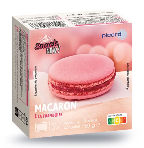 Macaron à la framboise individuel