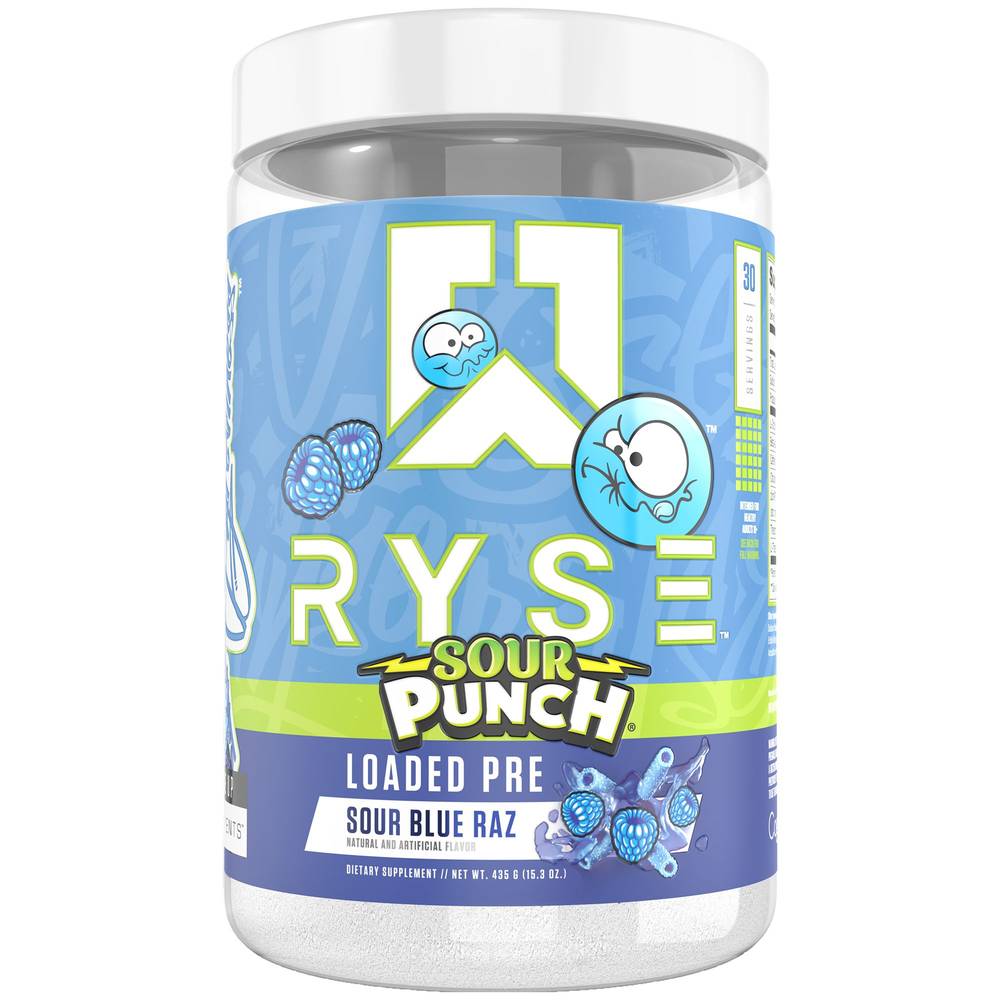 Ryse Loaded Pre Freedom Rocks Powder (15 oz)