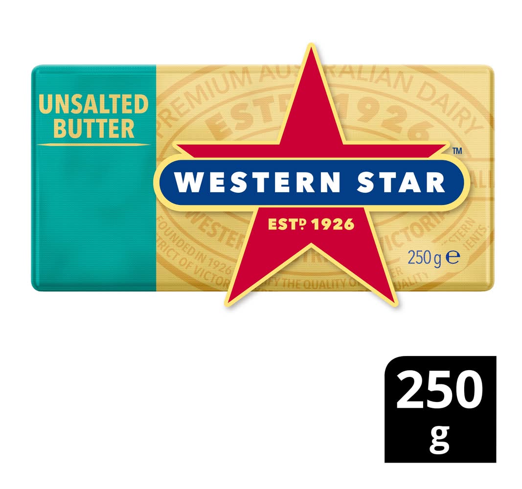 Western Star Unsalted Butter (250g)