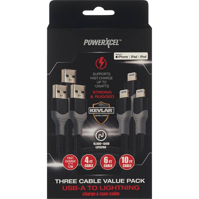 Powerxcel Usb-A To Lightning Cable