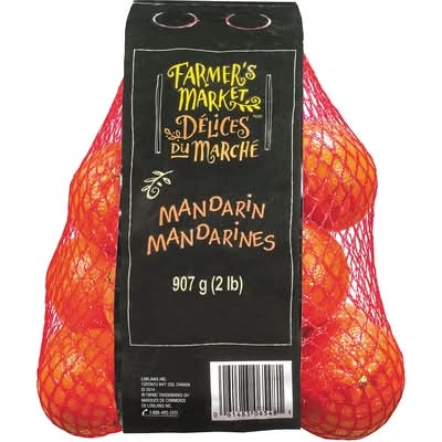 Farmers Market Mandarin Oranges, 2 Lb Bag 907.0 G
