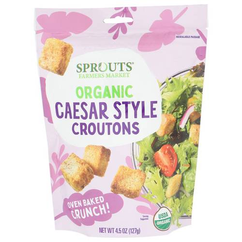 Sprouts Organic Caesar Croutons