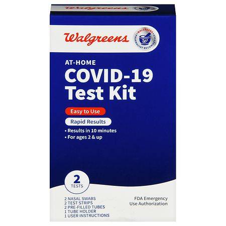 Walgreens At-Home Covid-19 Test Kit