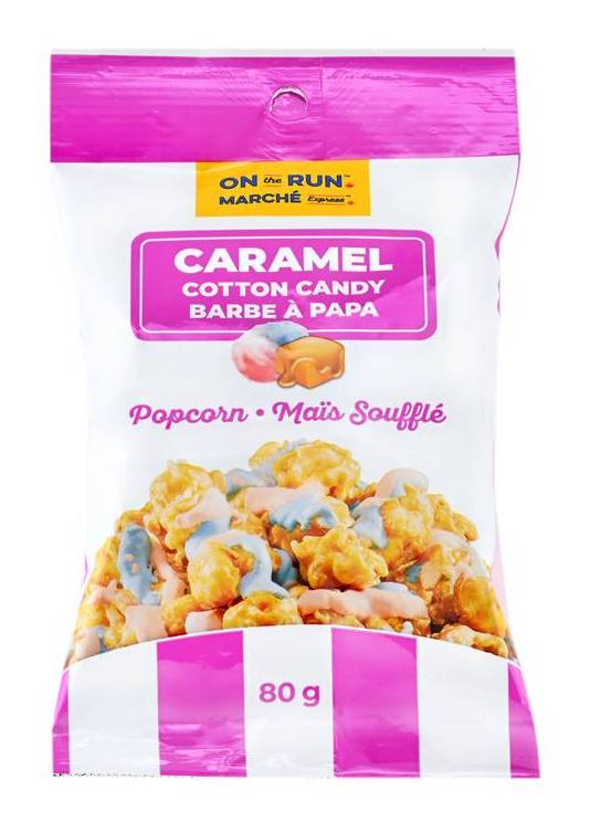 On the Run Cotton Candy Popcorn 80G